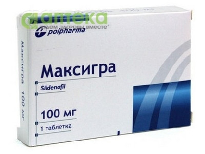 На фото - МАКСИГРА таблетки 100 мг №1. На этой странице можно купить МАКСИГРА в Америке США Канаде. А также узнать стоимость МАКСИГРА в Америке США Канаде